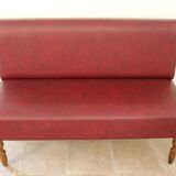 Authentic vintage bistro bench n° 1