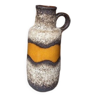 Large Germany vase 55cm enameled ceramic ep 1960/70