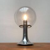 Vintage 1970s space globe table lamp