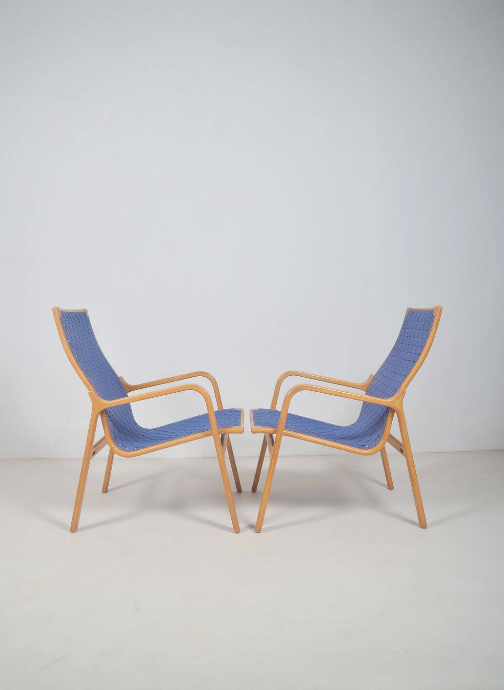 Set of Danish seats designed by Finn Østergaard for Kvist Møbler, 1970s