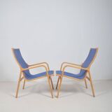 Set of Danish seats designed by Finn Østergaard for Kvist Møbler, 1970s