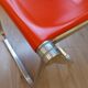 Vintage red Pluff stool – Anonima Castelli