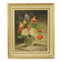 Flowers in Vase Still Life Painting Oil on Canvas Framed Signed