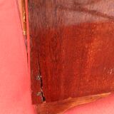 Cardboard maker forming mahogany writing