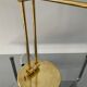 Articulated lamp Deknudt brass, 70s