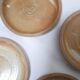 Série de 8 tasses et sous tasses vintage en grès