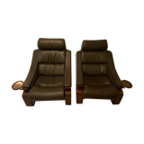 Set of 2 royal roche bobois armchairs