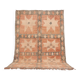 Peach Vintage Moroccan Rug 200 x 298 cm - Berber Wool Rug - Handmade Rug