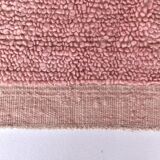 6x9 Soft Pink Handmade Wool Vintage Rug 197x287Cm SK 241959