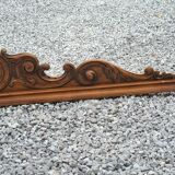 Walnut pediment
