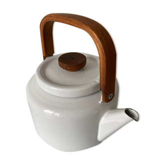 Scandinavian enamelled kettle