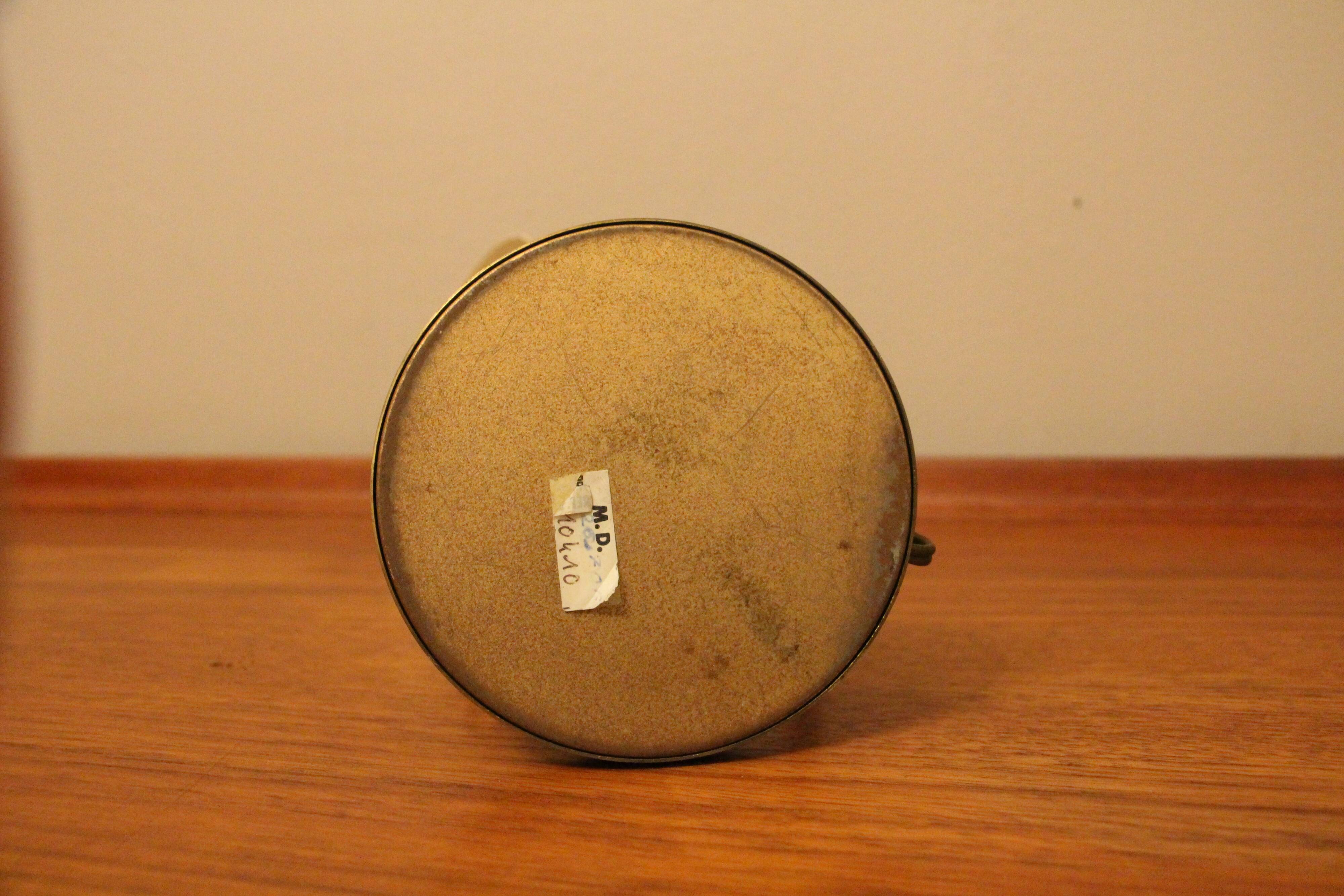 Green desk lamp 50's