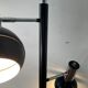 Lampadaire liseuse vintage 2 spots années 70