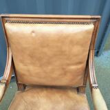 Paire de fauteuils anciens style Louis XVl