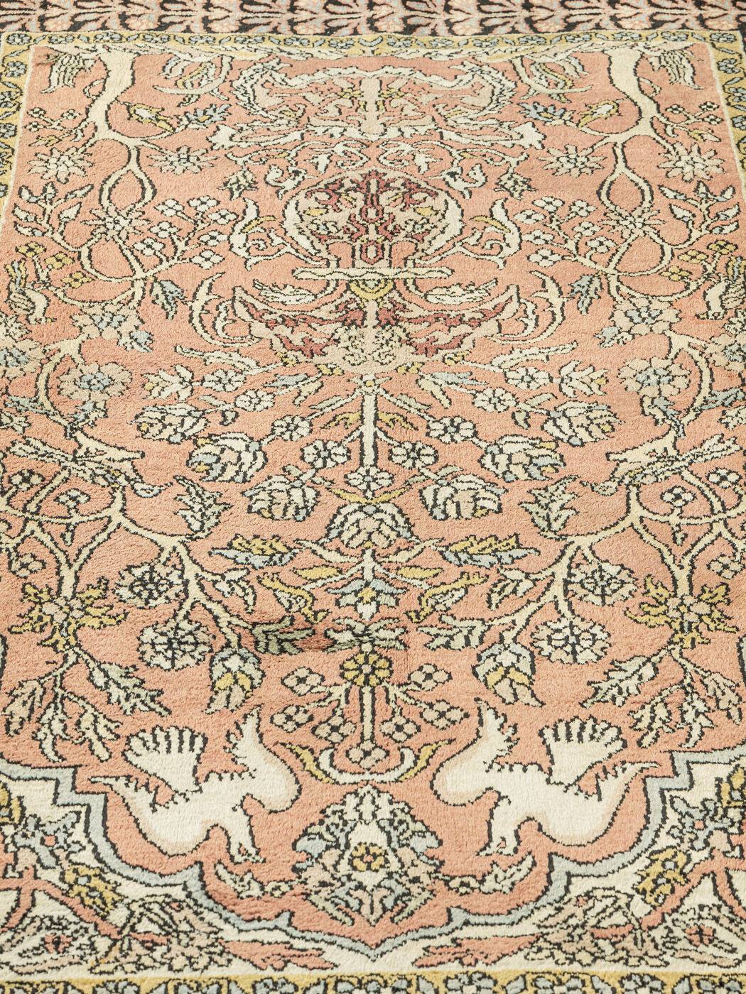 1960s cashmere carpet, 95 x 170