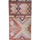 Vintage Turkish hallway rug 77x667 cm