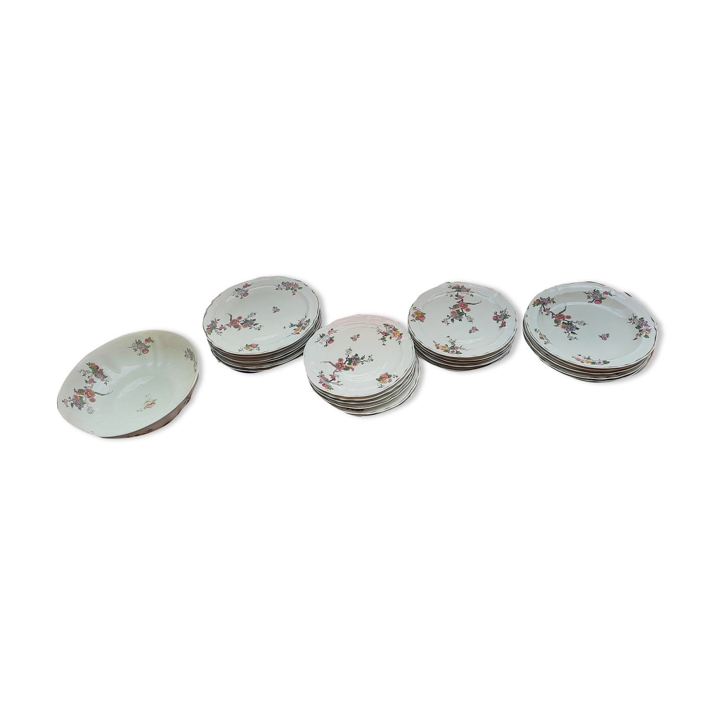 Plate set bernardaud Limoges