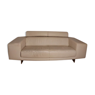 Steiner leather sofa 2/3 seater