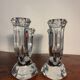 1950s/60s Vannes crystal candlestick, France