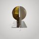 HARVEY GUZZINI Set of 2 Smoke Wall Lights model SIRIO 3460 by BRAZZOLI & LAMPE