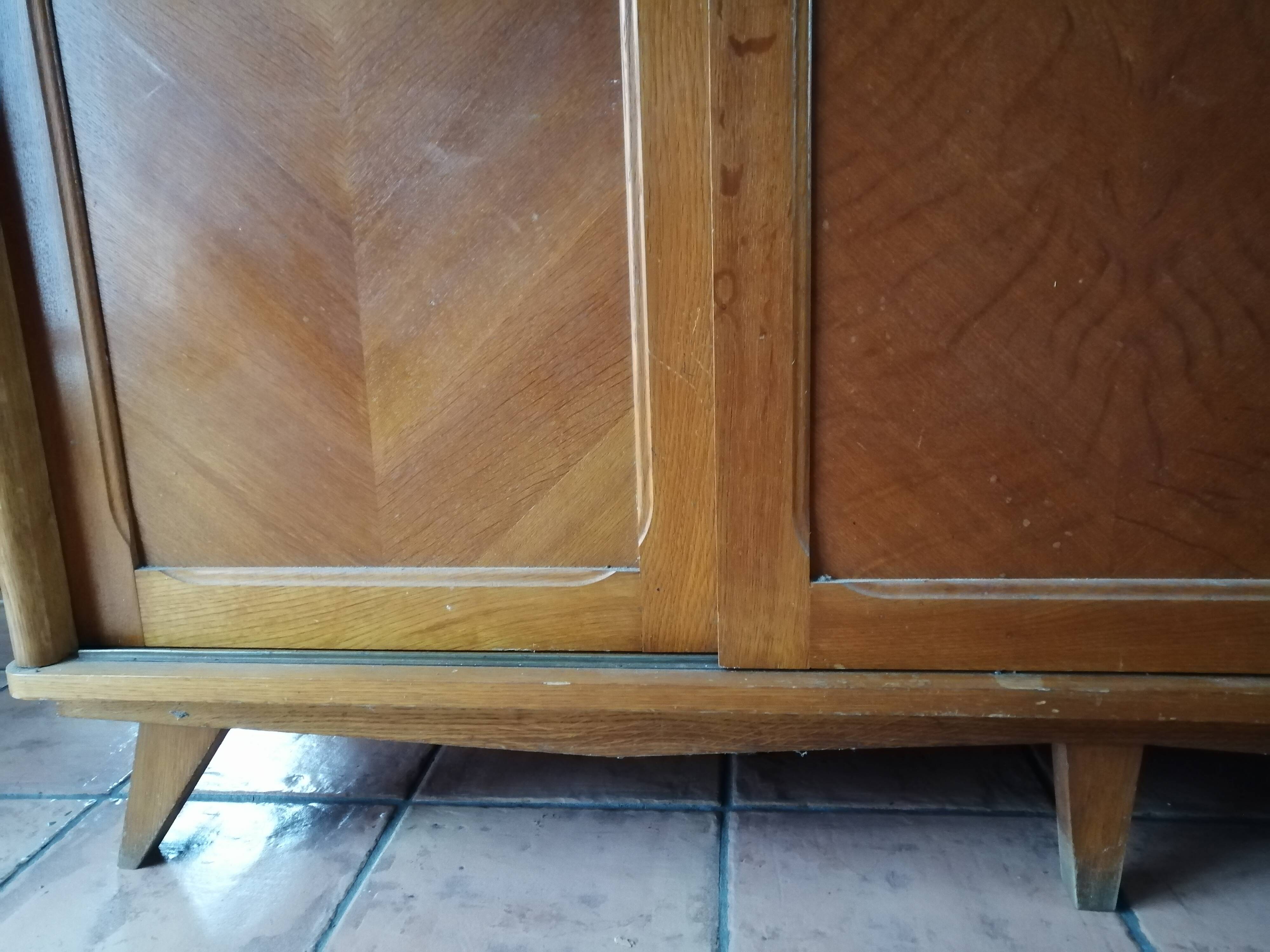 50s wardrobe - sliding doors