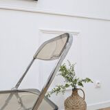 3 chaises Plia - Giancarlo Piretti pour Castelli