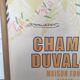 Affiche originale de mauzan champagne duval-leroy