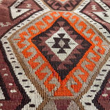 Vintage turkish kilim rug , 95 x 48 cm