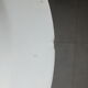 Old white porcelain drainer plate 19th - faisselle