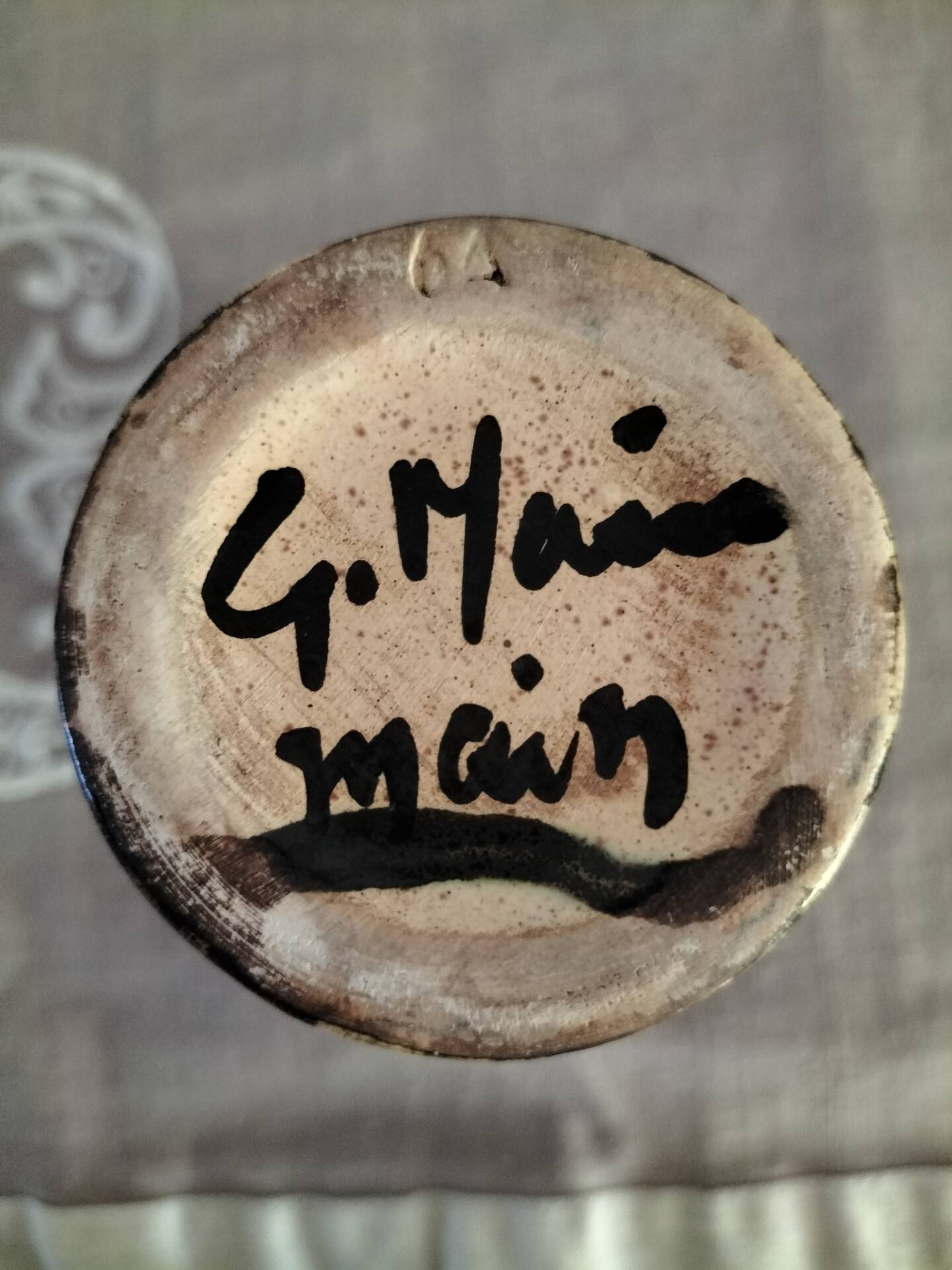 Ceramic vase G. Maire