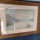 Pastel landscape signed ambroise 1914