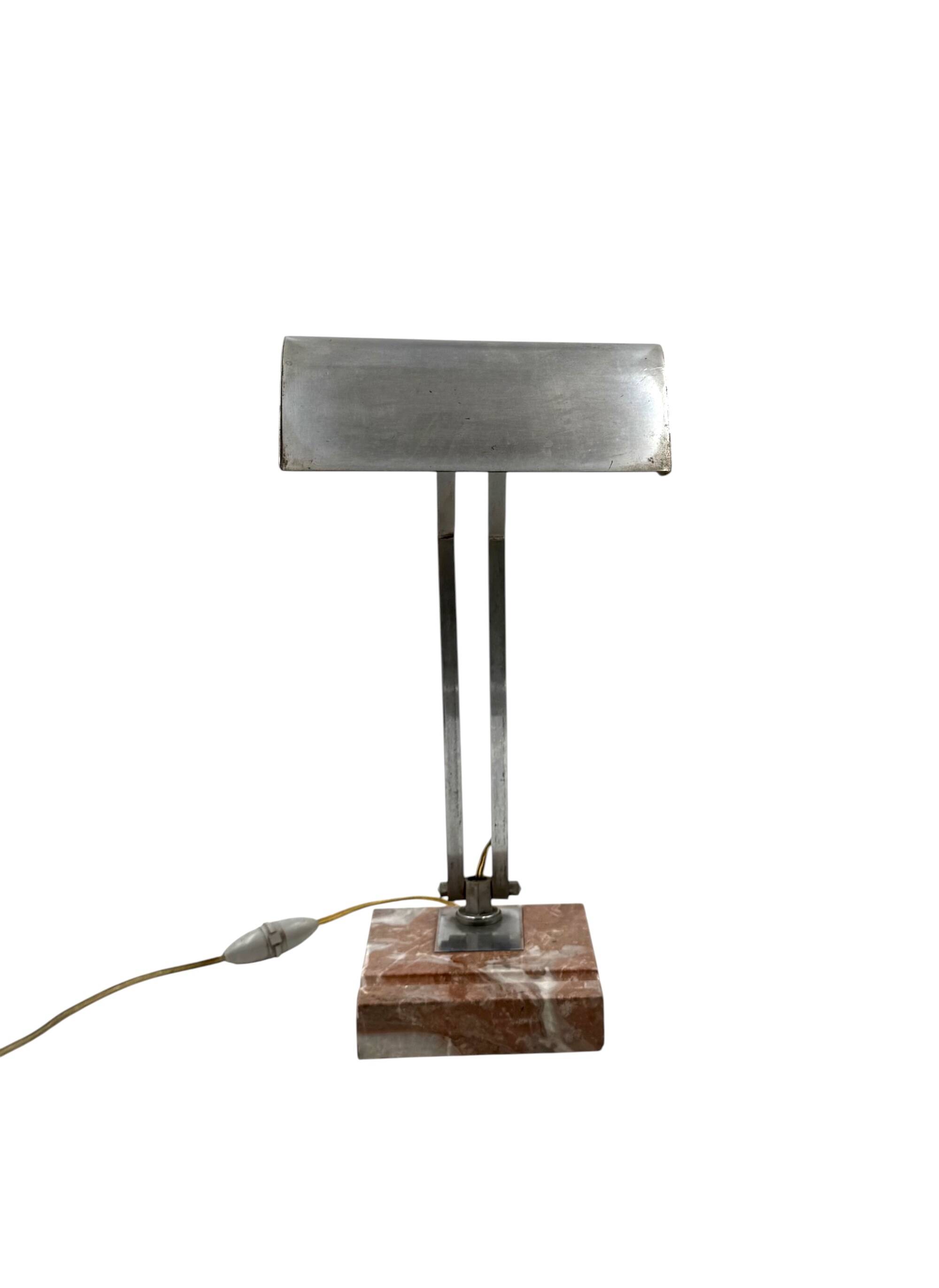 Art Déco desk Lamp, Fare France, circa 1930
