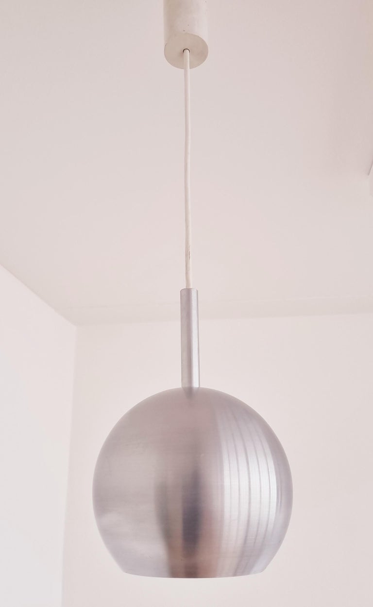 Midcentury Design Ball Pendant ERCO, Germany, 1970s