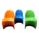 Suite de 3 chaises Verner Panton, Vitra