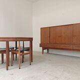 High enfilade by Johannes Andersen by Bordum & Nielsen, Samcom teak