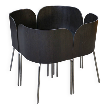 Ensemble de 4 chaises par Sandra Kregnert