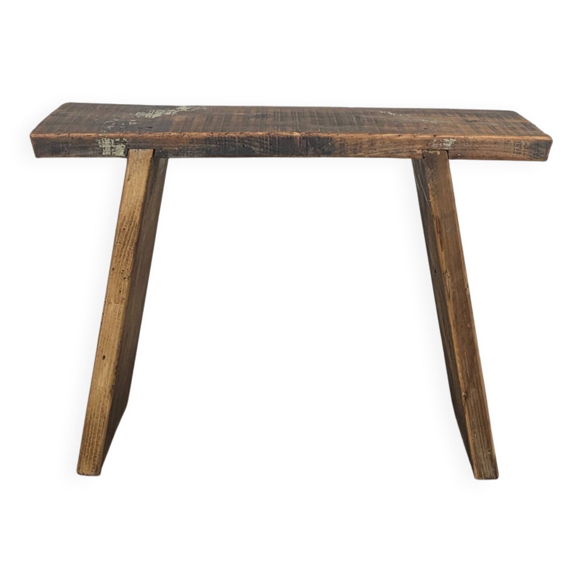 Bench / raw wood workshop stool