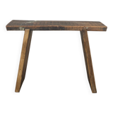 Bench / raw wood workshop stool