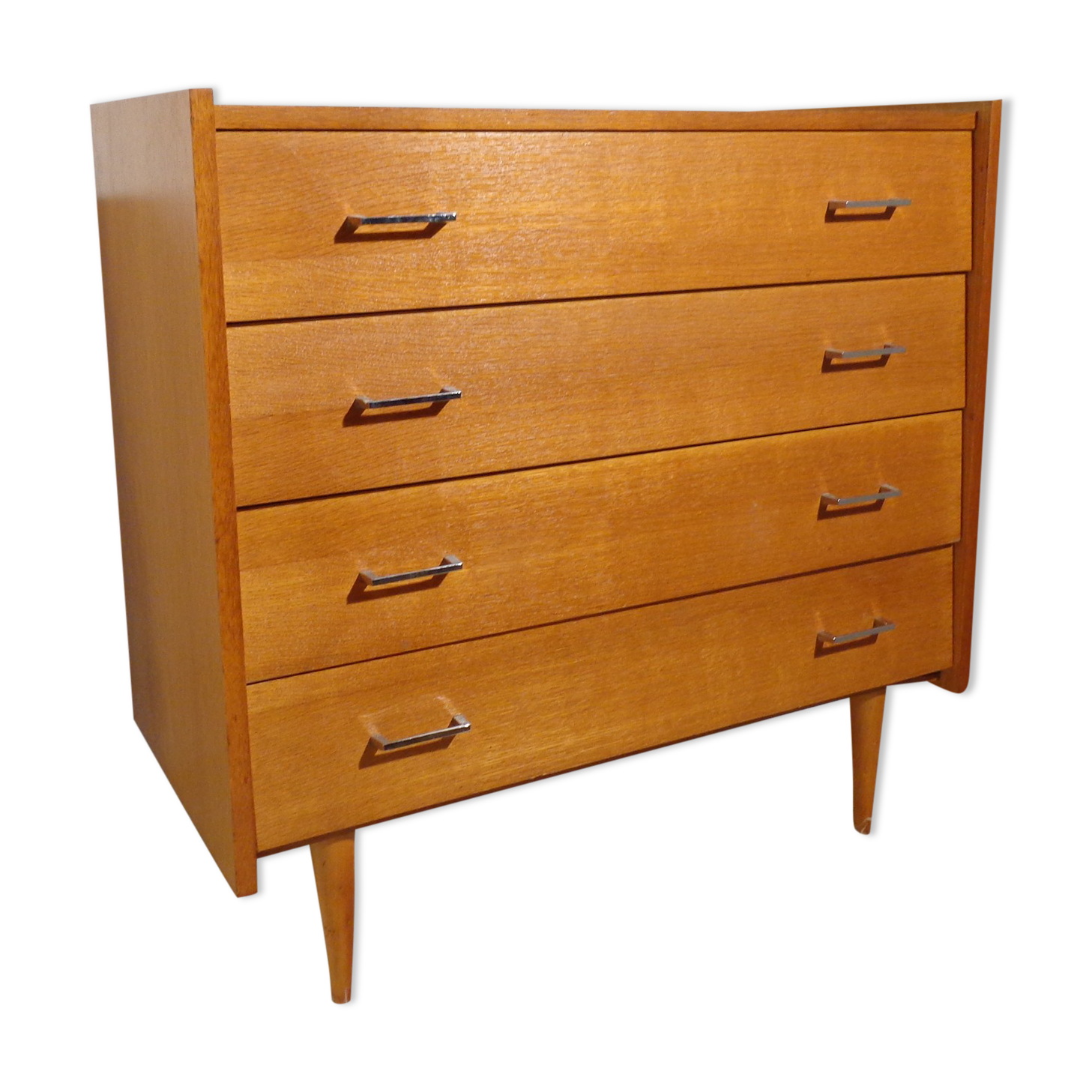 Vintage dresser of the 60s in light wood