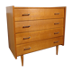 Vintage dresser of the 60s in light wood