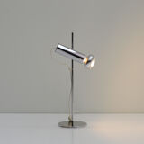 Chrome spot desk lamp, Europe 1970s.