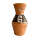 Vintage West German Vase with fat lava glaze