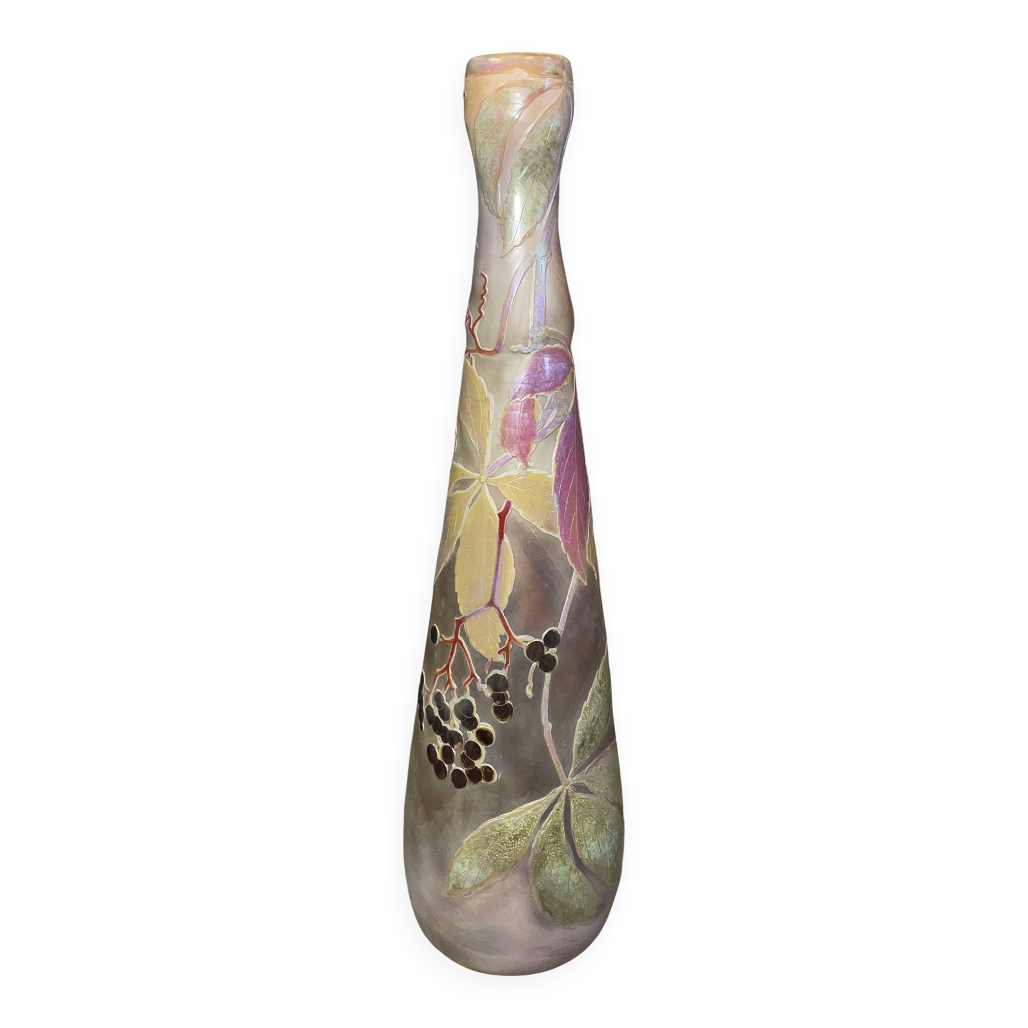 Vase Signed Legras SD circa 1910