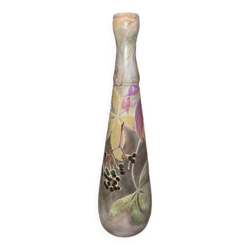 Vase signé Legras SD vers 1910