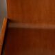 Italian Plywood Dining Chairs Attributed to Molteni, 1970s, Set of 4