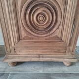 Oak solid bonnetière / wardrobe / dresser from 1940