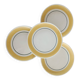 4 Gien dessert plates Caroline model