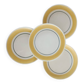 4 Gien dessert plates Caroline model