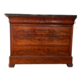 Chest of drawers with marble top