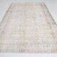7x10 Vintage Beige Floral Vintage Persian Area Rug, 204x313 Cm